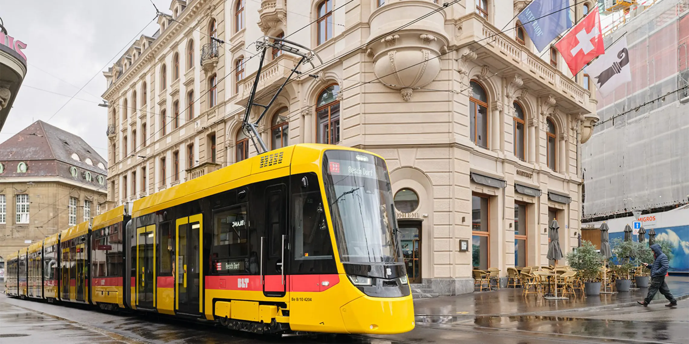 A Stadler tram