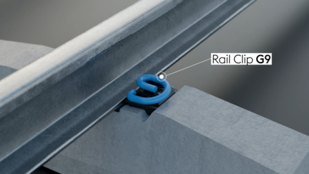 Rail clip G9