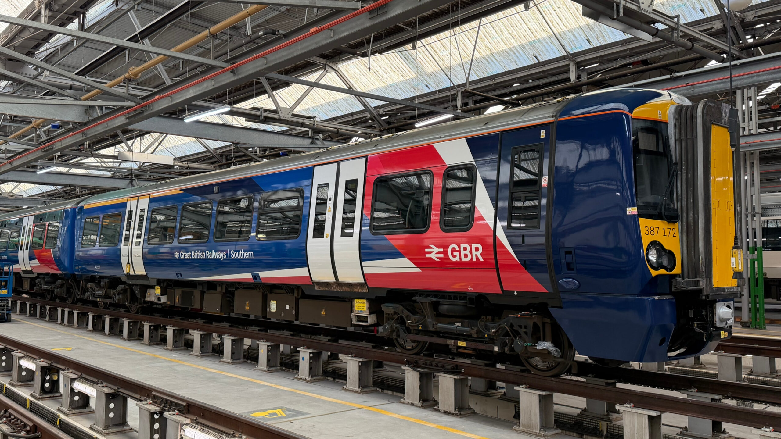 First Great British Railways branded train unveiled as Britain’s biggest train operator’s services are nationalised