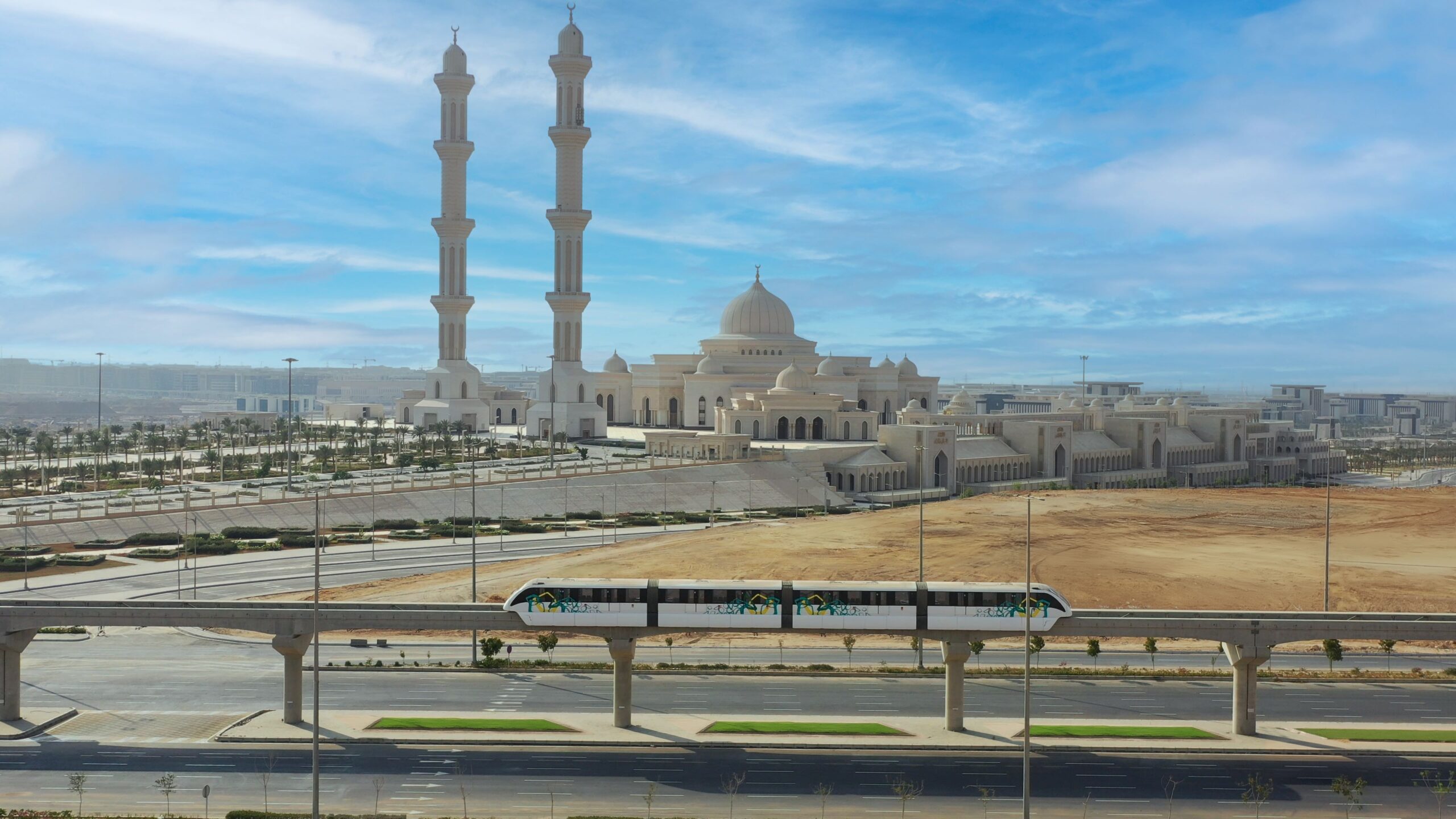 Alstom supplied its Innovia monorail system for the project