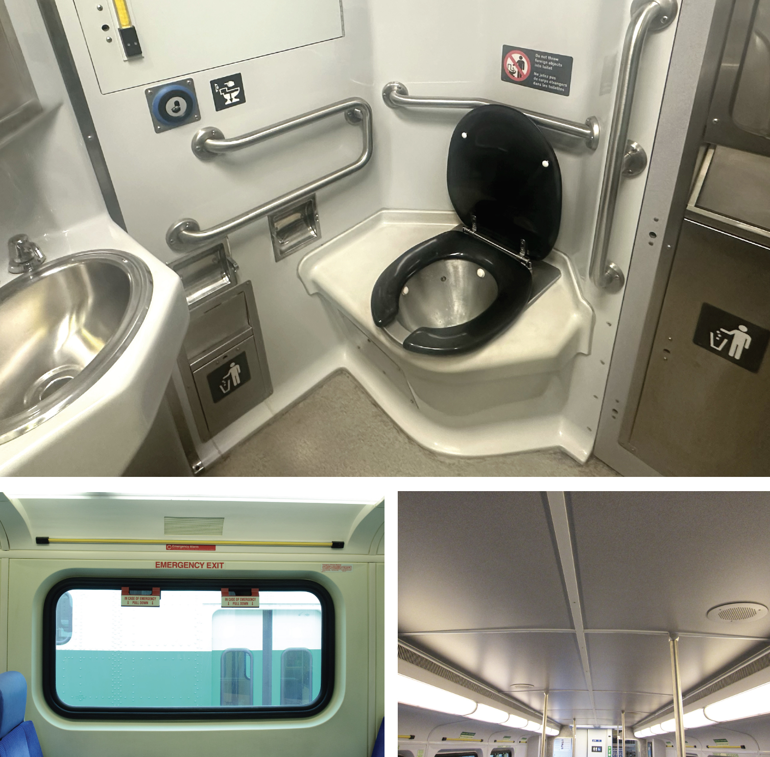 Fiberglass Washroom Module, Vacuum Formed Window Frieze, Extruded Parts
