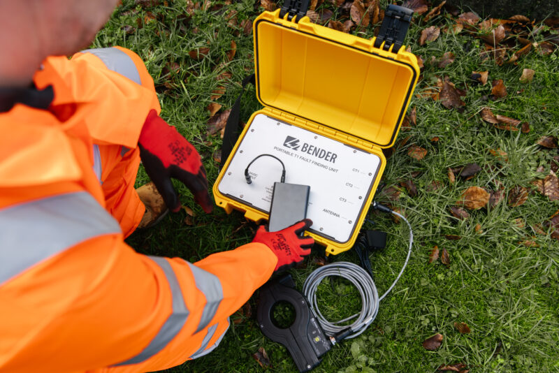 Bender UK Portable RS4 Tier 1 case open