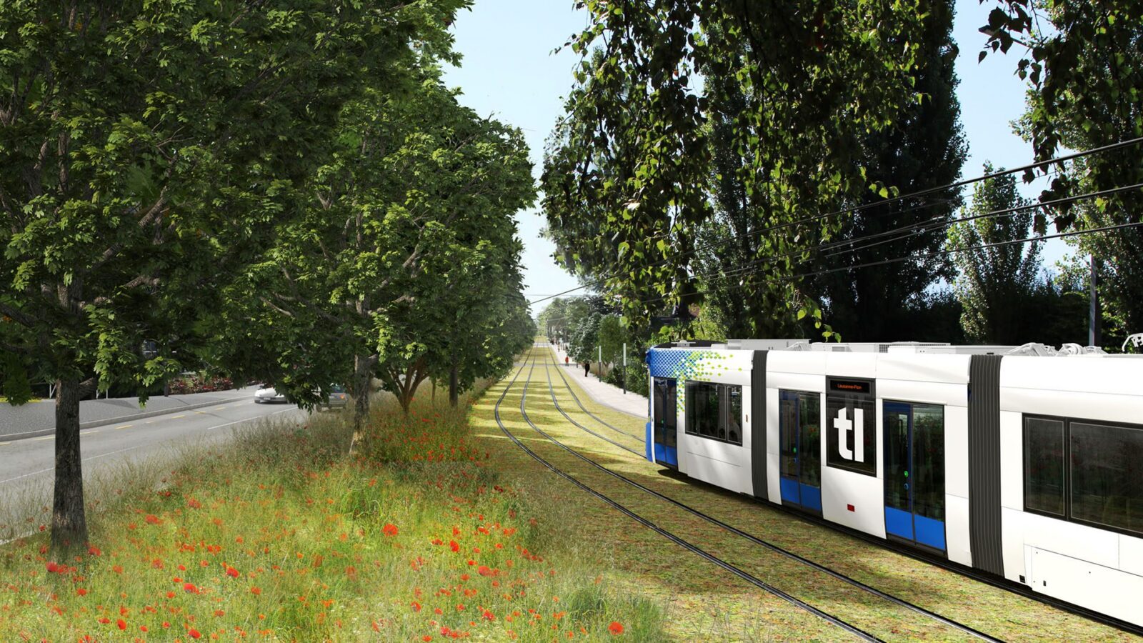 Lausanne Tramway Returns with Sécheron Power Supply