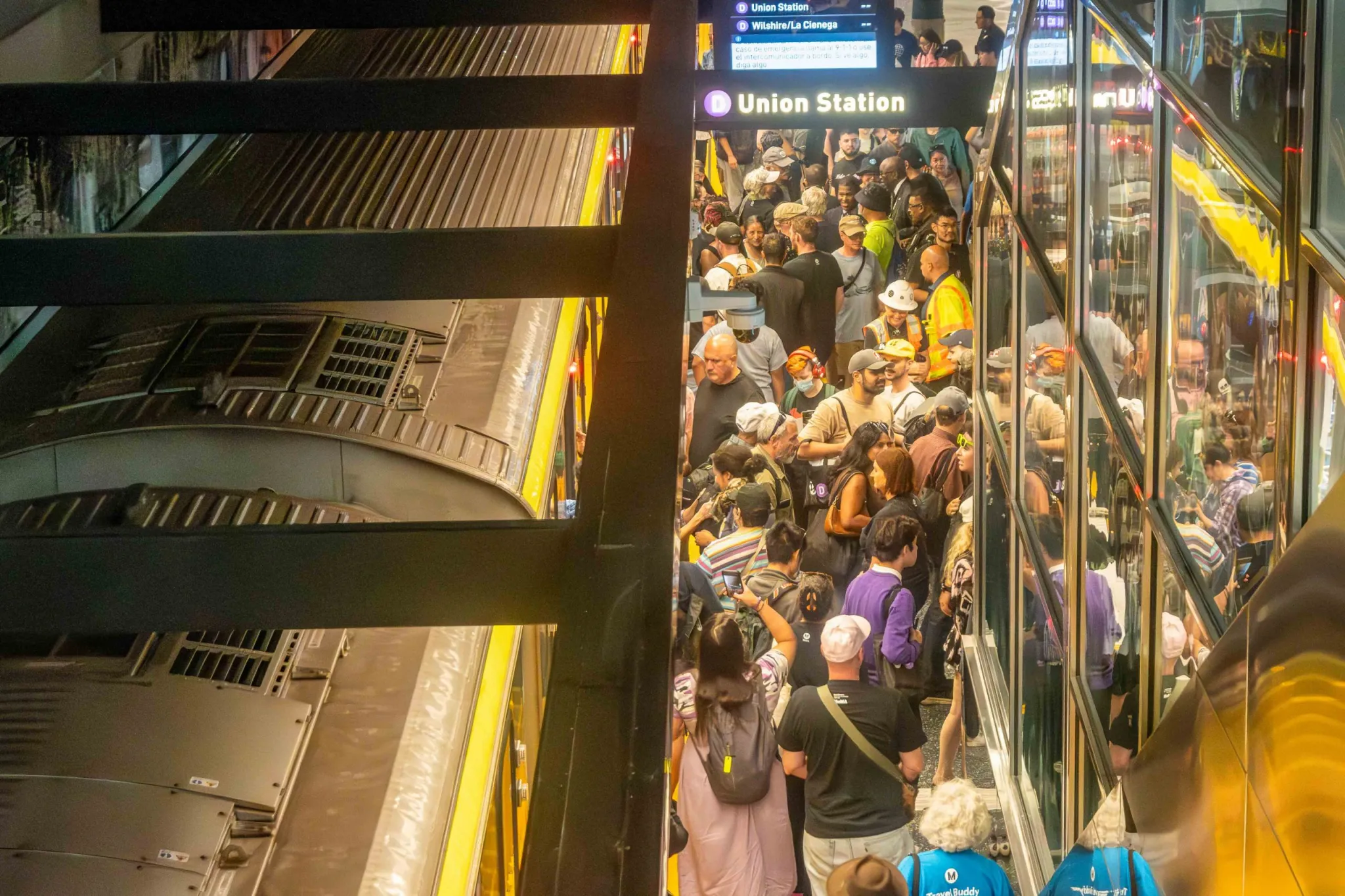 LA Metro has experienced its busiest month since 2020