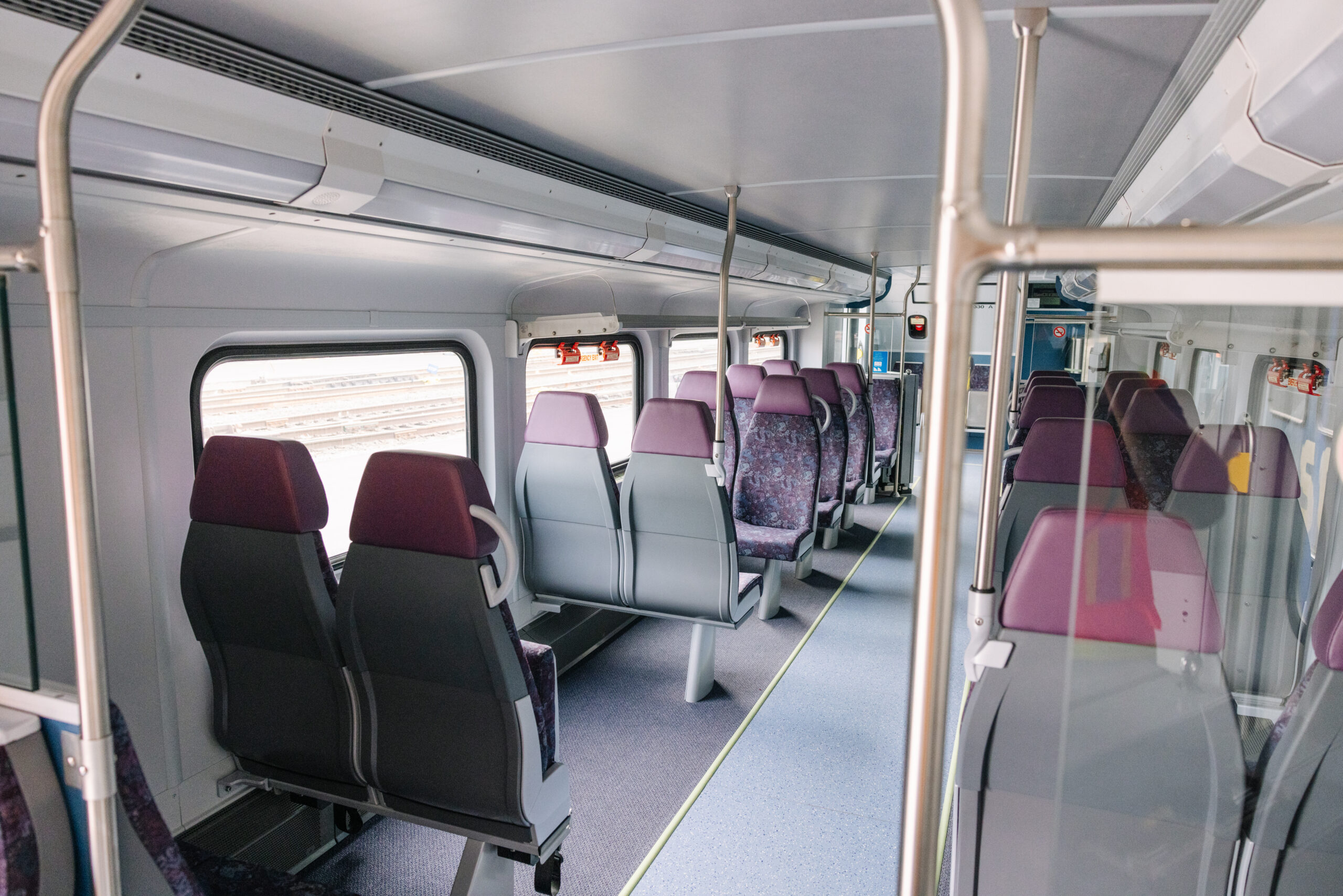 Interior of the new Sounder cars 