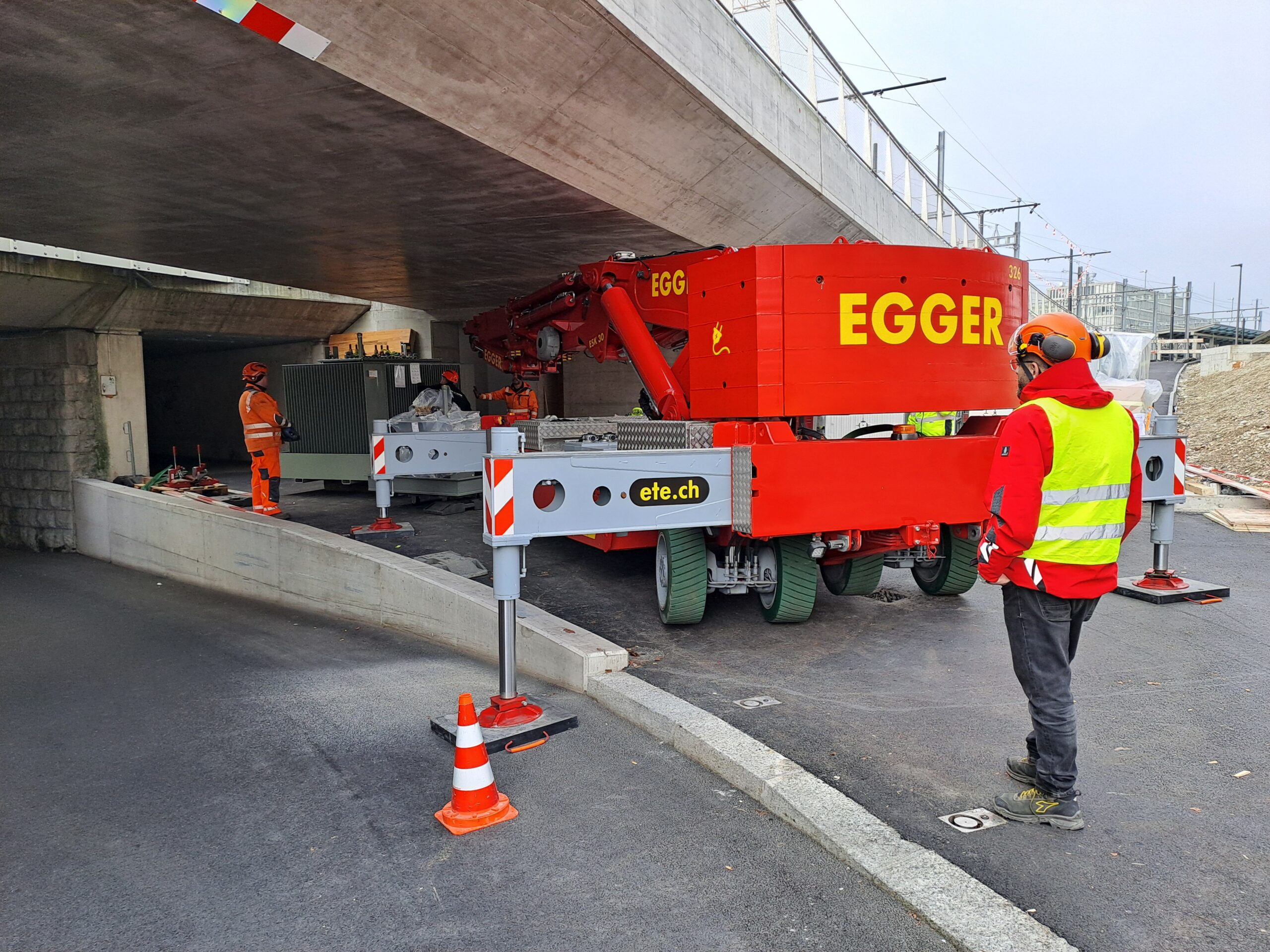 egger installation secheron