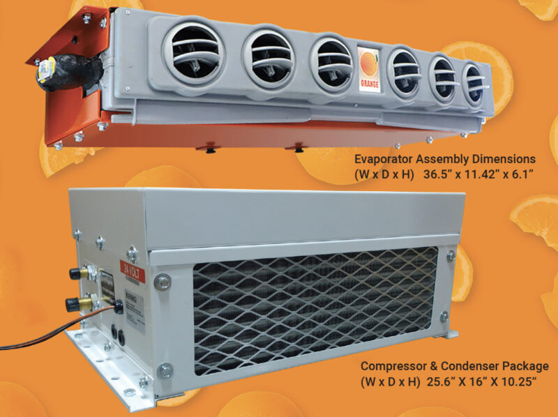 ORA-2025 – Two-piece design for flexible locomotive installation.