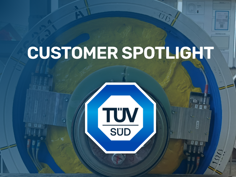 Graphic with TUV SUD logo