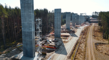 Building site at Rail Baltica