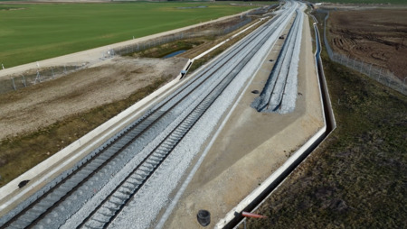 Rail Baltica rail track