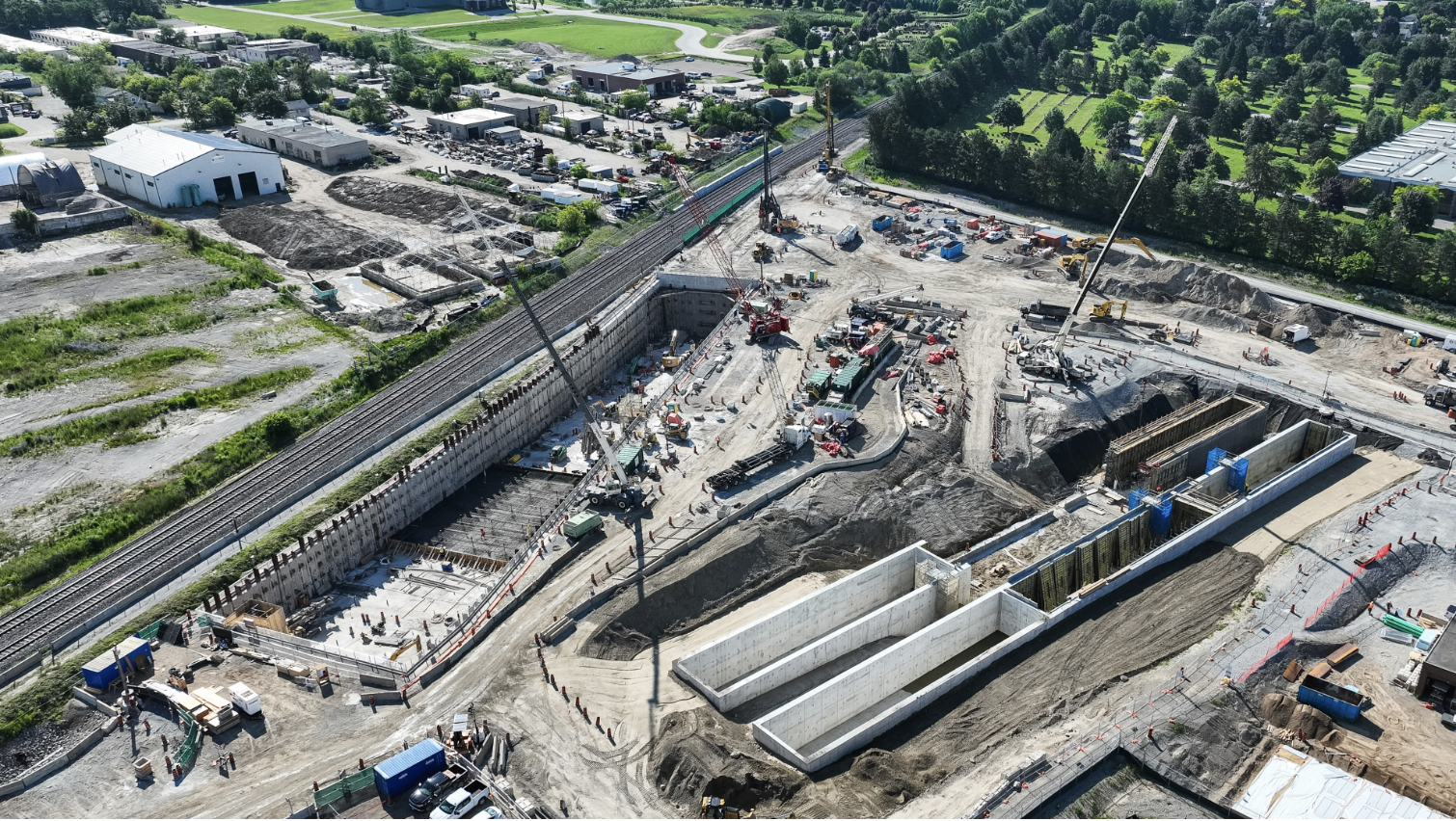Five new stations will bring the line further north