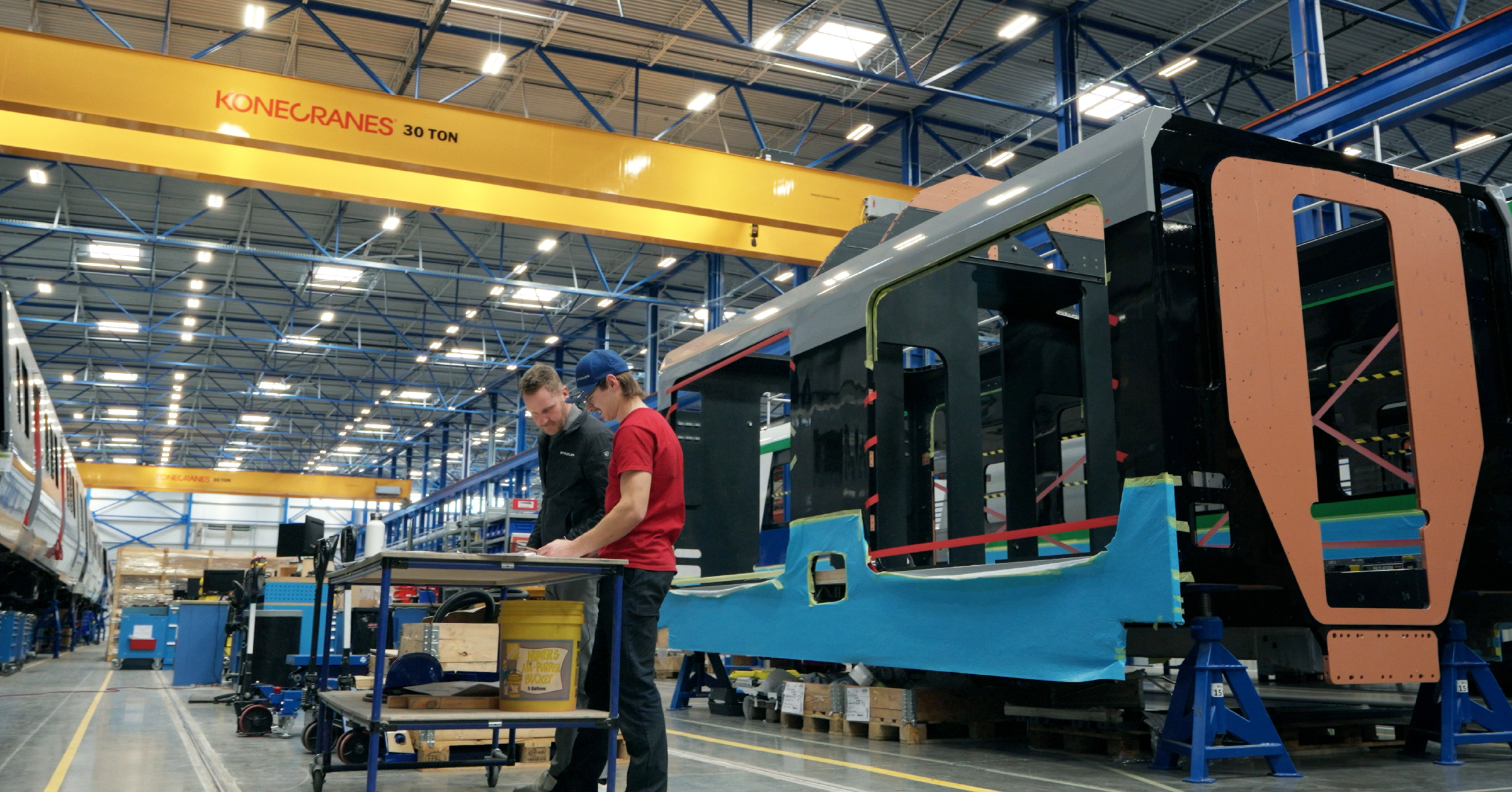 Stadler's LRV factory