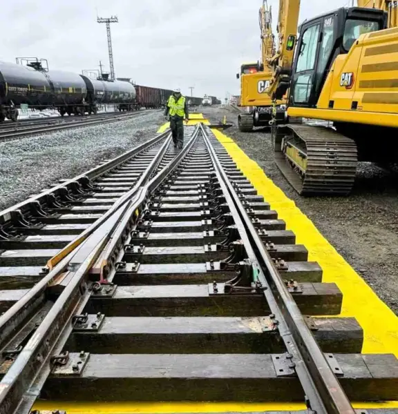 TrackTex has been shown to extend maintenance intervals by 25 times where ballast has been contaminated by mud pumping