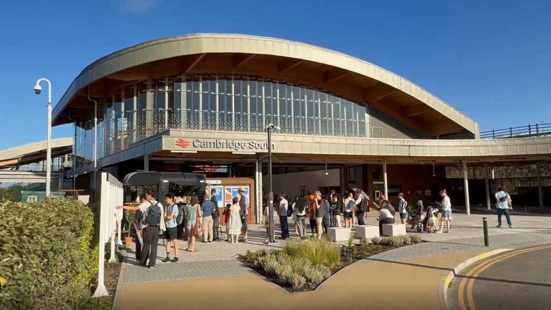 The new station has welcomed thousands of passengers during its first month of operation