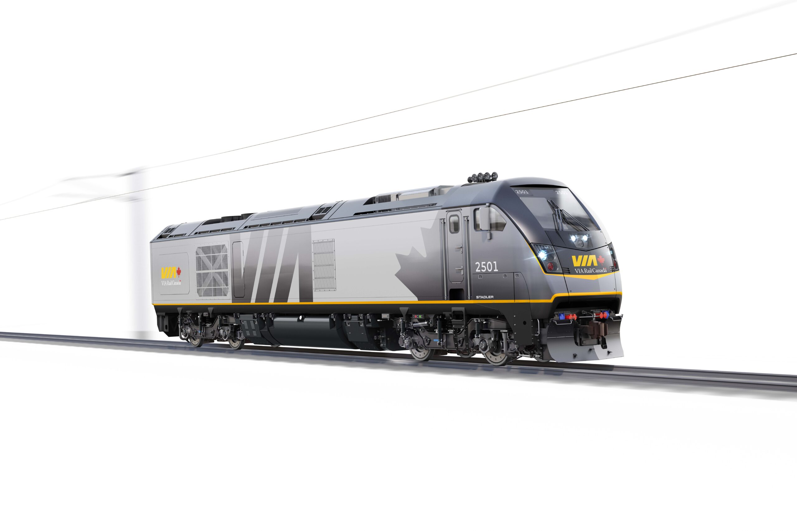 The contract marks Stadler's first locomotive delivery to a Canadian operator