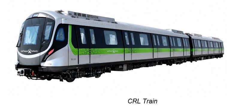 Cross Island Line Trains