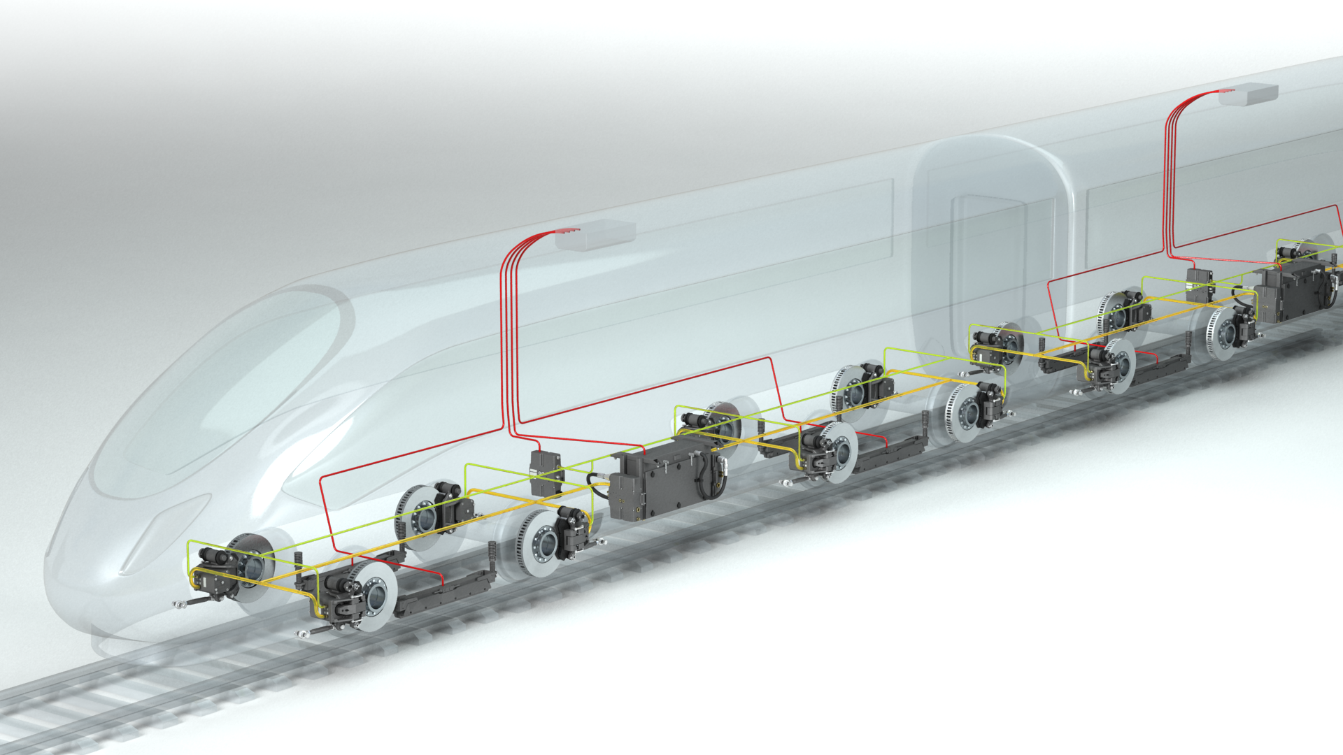 Hydraulic braking system for the Metro SkyTrain (1)