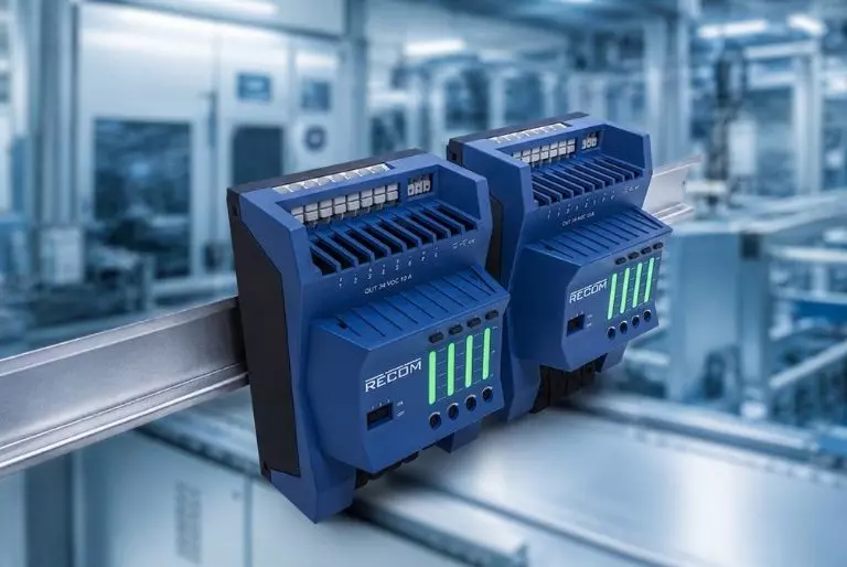 RECOM DIN-rail power supply