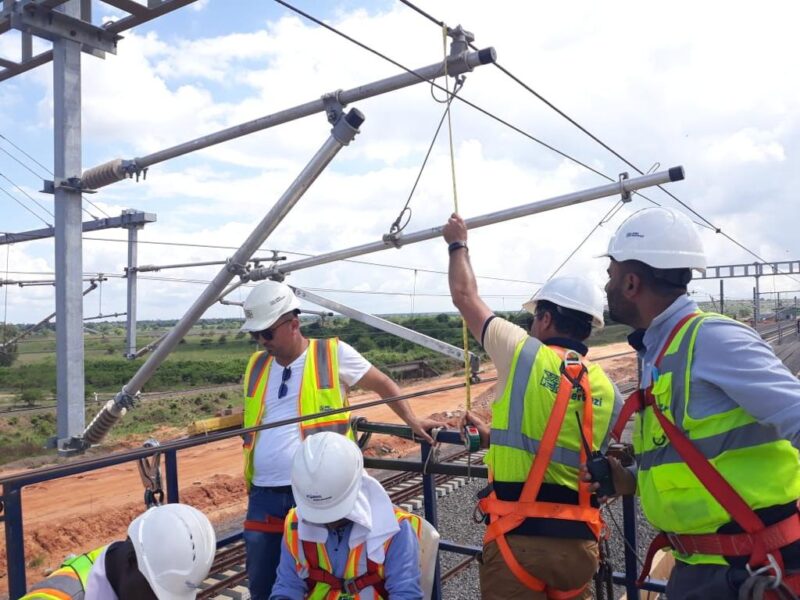 SGR Tanzania_Yapi Merkezi_Catenary Works_053