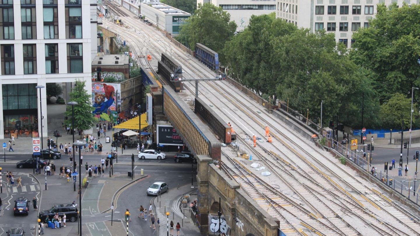 All work was carried out during a 22-day closure