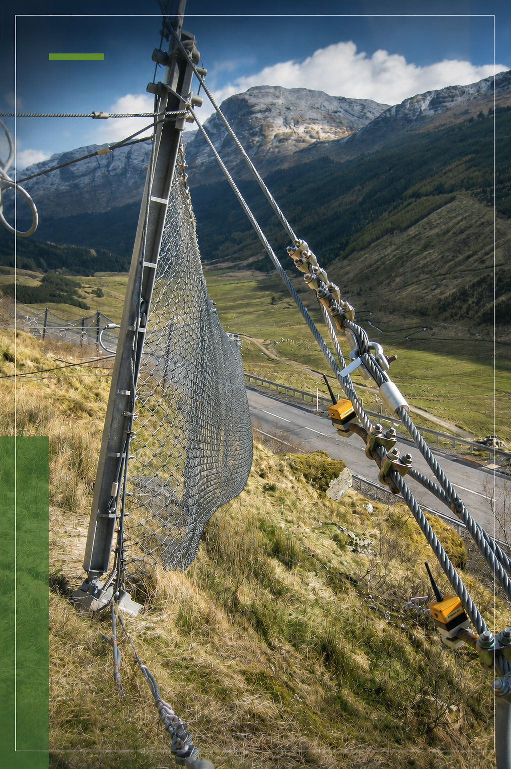 Rockfall barrier
