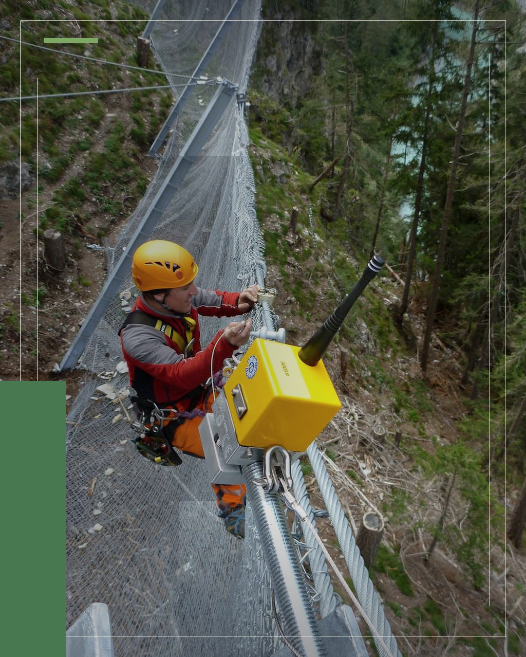 Rockfall worker