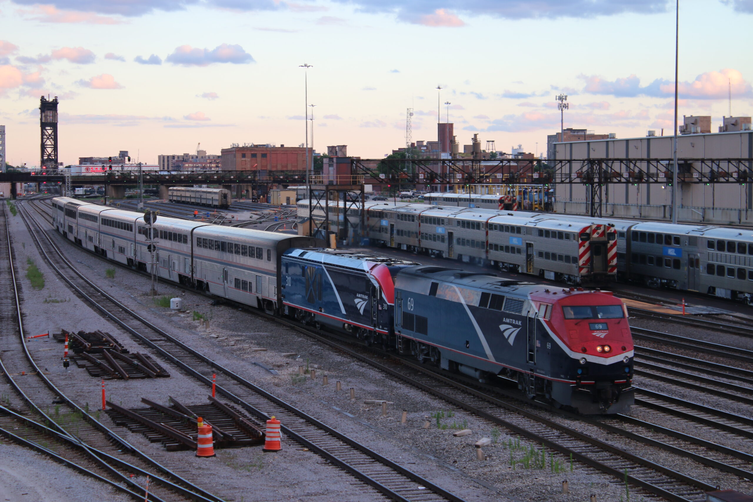 Amtrak 'City of New Orleans' Train