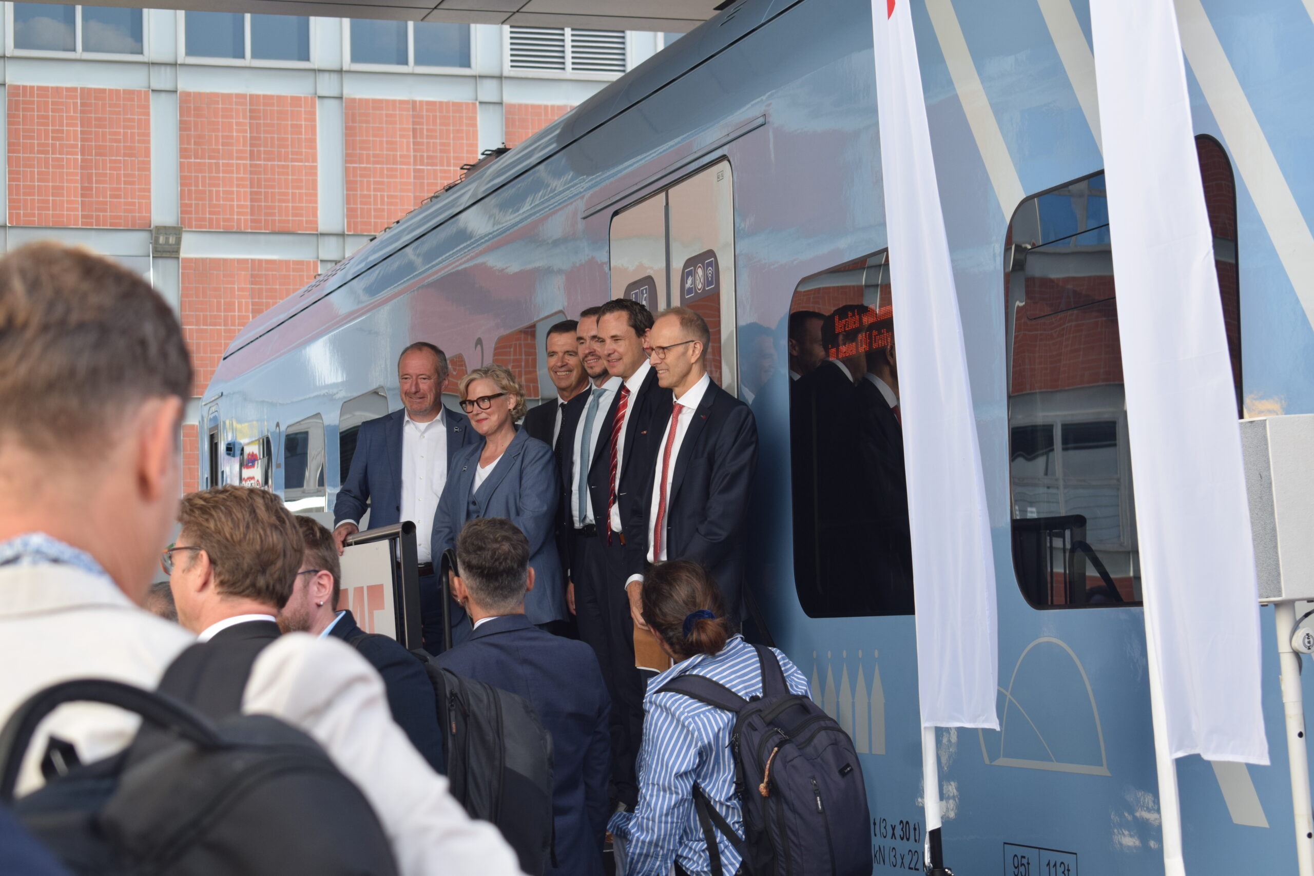 CAF presented the Civity BEMU at InnoTrans 2026