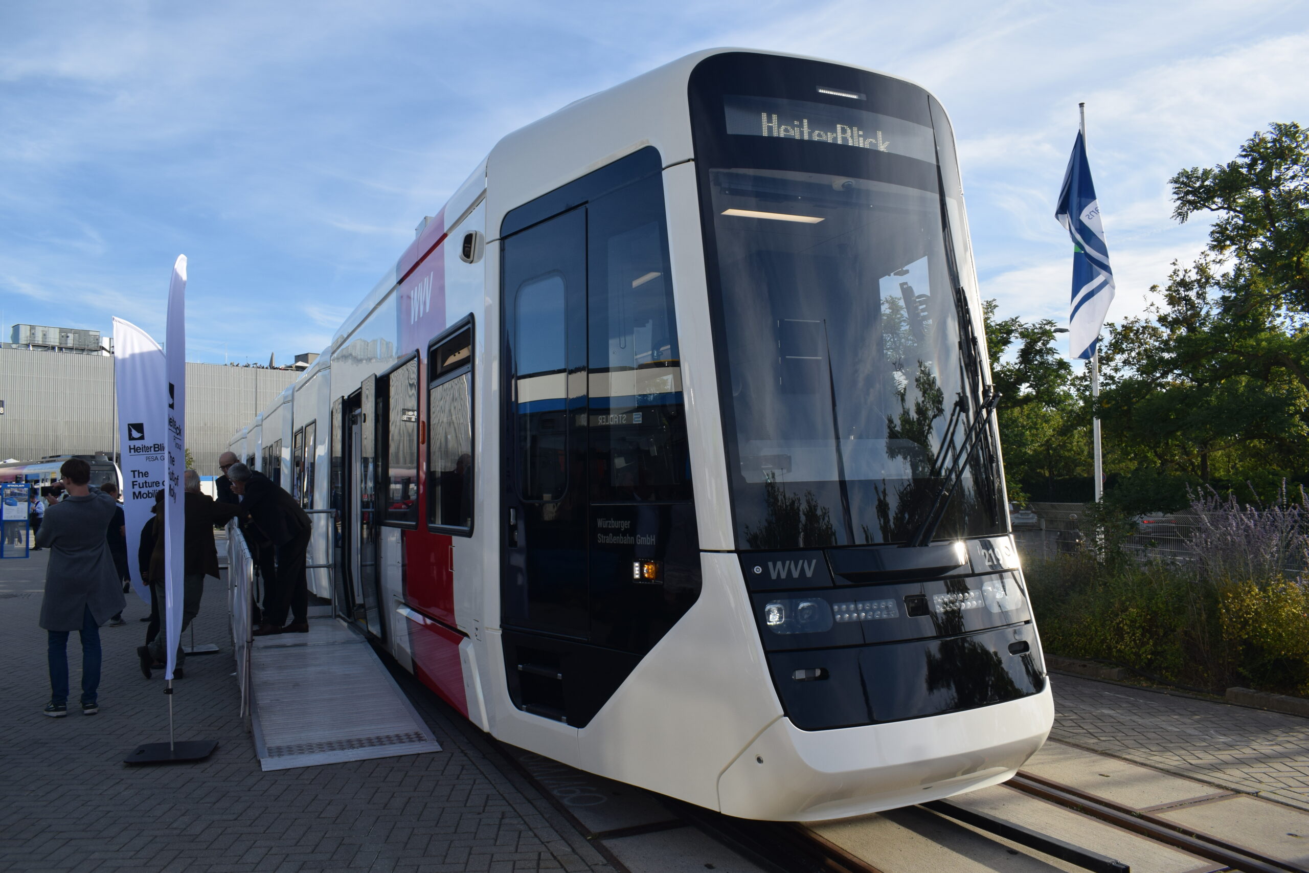 HeiterBlick Würzburg Tram at InnoTrans 2026