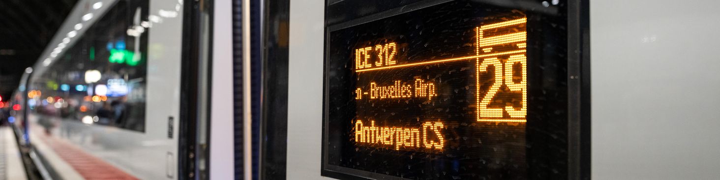 The new connection provides a link between Cologne and Antwerp