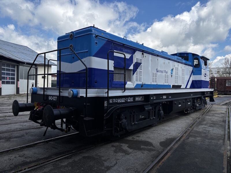 Refurbished diesel locomotive 643-027 by SŽ – VIT for Skinest