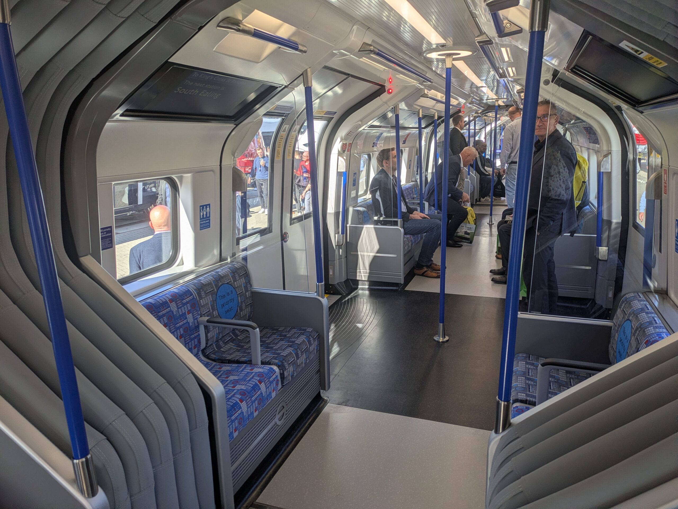 Train interior