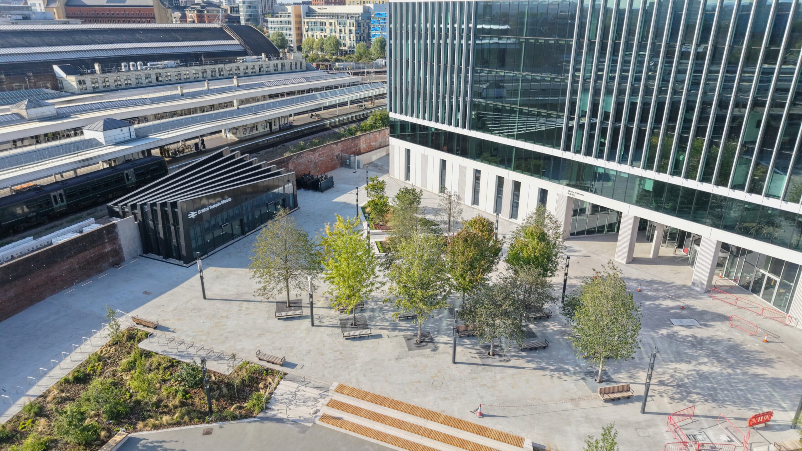 The new entrance will open on Monday 7 September