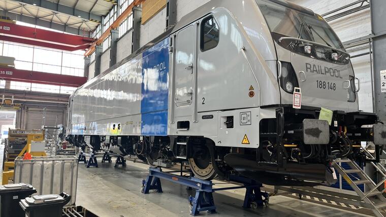 Alstom will display a range of rolling stock across a set of two outdoor tracks