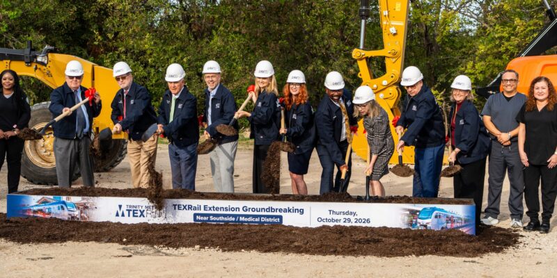 Trinity Metro TEXRail Extension Groundbreaking